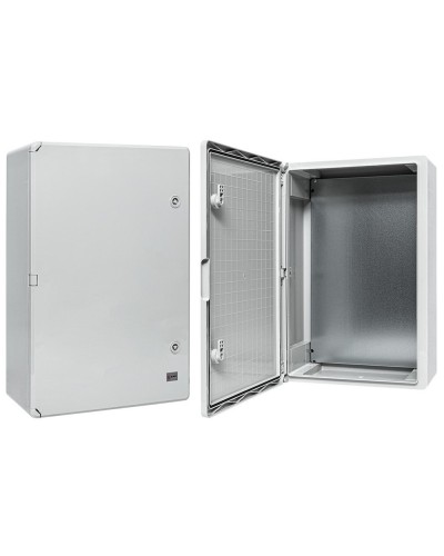 Бокс пластиковый с монтажной платой 600х400х200 IP65 PROxima (PB65MP008). Бокс пластиковый антивандальный. EKF в Перми