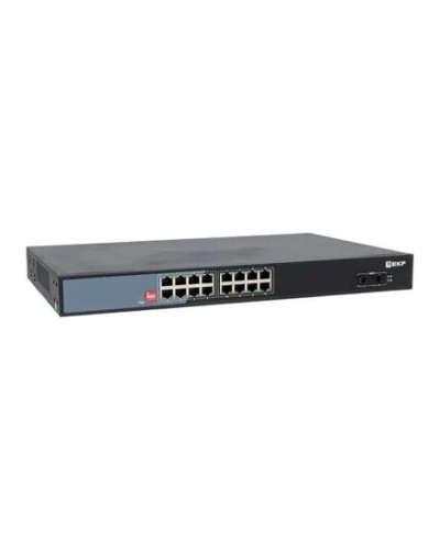 TSX-U-2GX/SFP-16GTP-R. Промышленный неуправляемый коммутатор. EKF в Перми