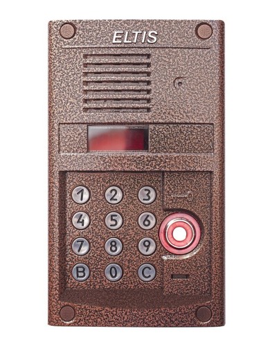 DP400-TD22 (медь). Блок вызова домофона. ELTIS в Перми