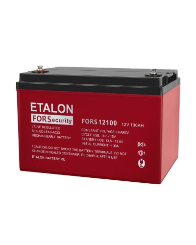 ETALON FORS 12100. Аккумулятор герметичный свинцово-кислотный. ETALON в Перми