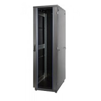 60F-42-6A-31BL. Шкаф телекоммуникационный 19 напольный 42U. Eurolan