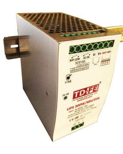 UPS 300W/48V/DIN. Блок бесперебойного питания. FARADAY в Перми