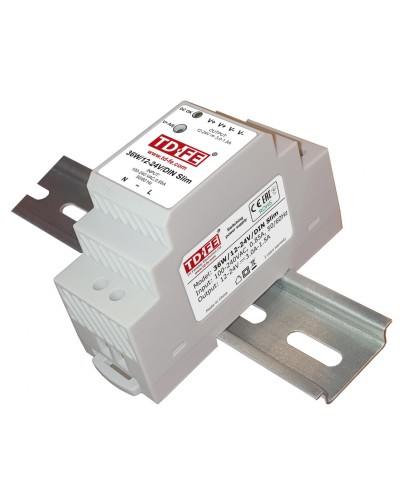 36W/12-24V/DIN Slim. Источник вторичного электропитания. FARADAY в Перми