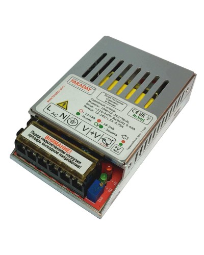 18W/12-24V/78AL. Импульсный блок питания. FARADAY в Перми