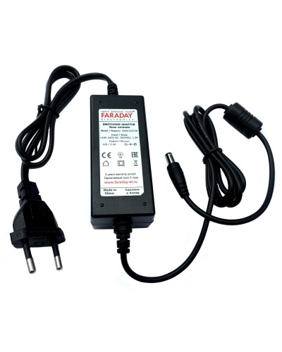 24W/12V/2A. Импульсный блок питания в пластиковом корпусе. FARADAY в Перми