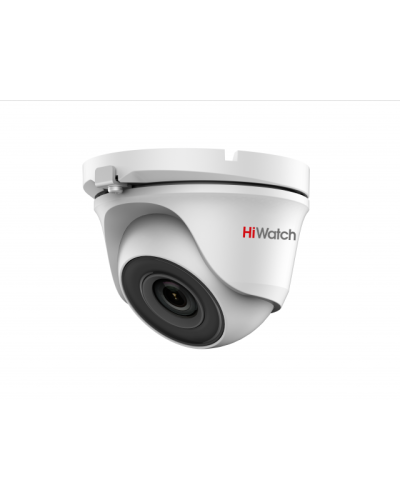 DS-T203(B) (3.6 mm). Бюджетная видеокамера мультиформатная купольная. HiWatch в Перми