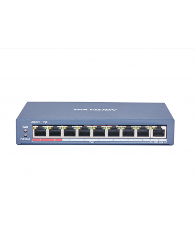 DS-3E0109P-E(C). Коммутатор с питанием POE. Hikvision в Перми