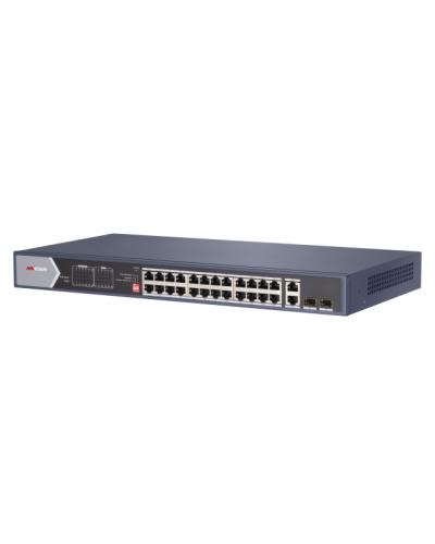 DS-3E0528HP-E. Коммутатор с питанием POE. Hikvision в Перми