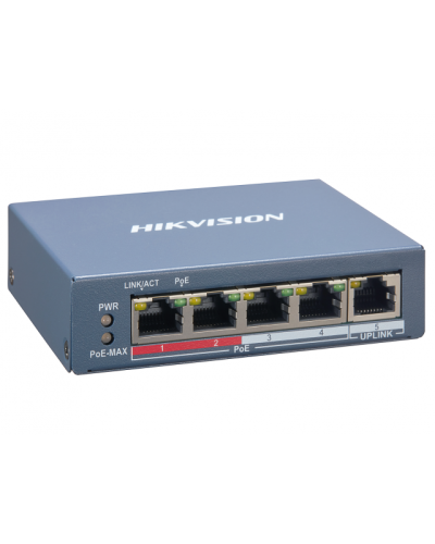 DS-3E1105P-EI. Коммутатор с POE. Hikvision в Перми