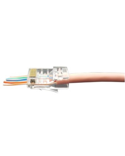 PLEZ-8P8C-U-C5-100 (100 шт). Разъем RJ-45. Hyperline в Перми