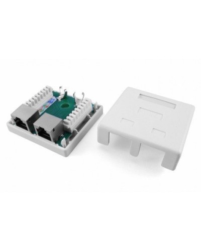 SB1-2-8P8C-C5e-SH-WH. Розетка RJ-45. Hyperline в Перми