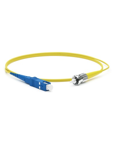 FC-S2-9-SC/UR-ST/UR-H-1M-LSZH-YL. Патч-корд волоконно-оптический одномодовый. Hyperline в Перми