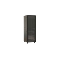 TTBR-3766-AS-RAL9004. Шкаф телекоммуникационный 19 напольный 37U. Hyperline