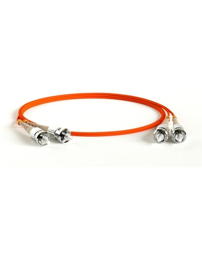 FC-D2-50-ST/PR-ST/PR-H-1M-LSZH-OR. Патч-корд волоконно-оптический многомодовый. Hyperline в Перми