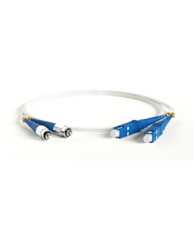 FC-D2-9A1-FC/UR-SC/UR-H-1M-LSZH-WH. Патч-корд волоконно-оптический SC-FC. Hyperline в Перми