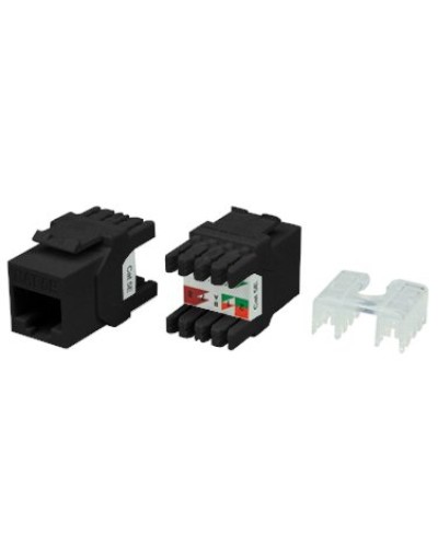KJ8-8P8C-C5e-180-BK. Вставка Keystone Jack RJ-45. Hyperline в Перми