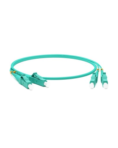 FC-D2-503-SC/PR-ST/PR-H-2M-LSZH-AQ. Патч-корд волоконно-оптический многомодовый. Hyperline в Перми