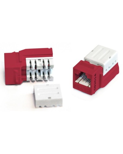 KJNE-8P8C-C5e-90-RD. Вставка Keystone Jack RJ-45. Hyperline в Перми