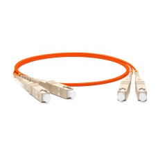 FC-D2-62-SC/PR-SC/PR-H-2M-LSZH-OR. Патч-корд волоконно-оптический многомодовый. Hyperline