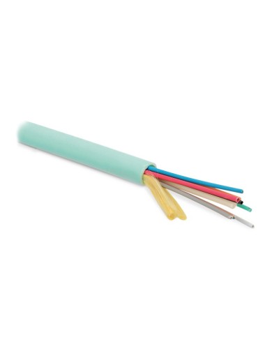 FO-MB-IN-503-24-LSZH-AQ. Кабель волоконно-оптический многомодовый. Hyperline в Перми