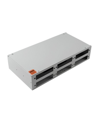 FO-19R-2U-6xSLT-W140H42-48UN-GY. Кросс оптический 19. Hyperline в Перми