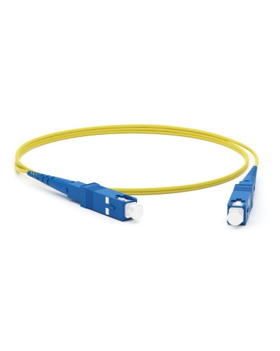 FC-S2-9-SC/UR-SC/UR-H-1M-LSZH-YL. Патч-корд волоконно-оптический одномодовый. Hyperline в Перми