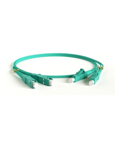 FC-D2-503-LC/PR-SC/PR-H-5M-LSZH-AQ. Патч-корд волоконно-оптический многомодовый. Hyperline в Перми