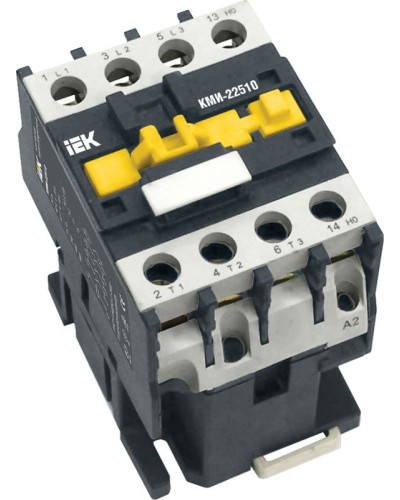 Контактор КМИ-22510 25А 230В/АС3 1NO (KKM21-025-230-10). Контактор. IEK в Перми