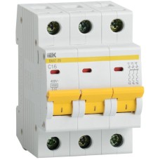 ВА47-29 3P C 13А 4,5кА KARAT (MVA20-3-013-C). Автоматический выключатель. IEK