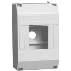 Корпус пластиковый КМПн 1/4 IP20 белый (MKP31-N-04-30-135). Щиток модульный без дверцы, настенный. IEK