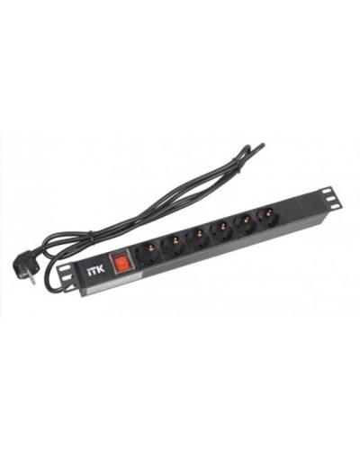 PH12-6D1-P. Блок розеток 19”. ITK в Перми