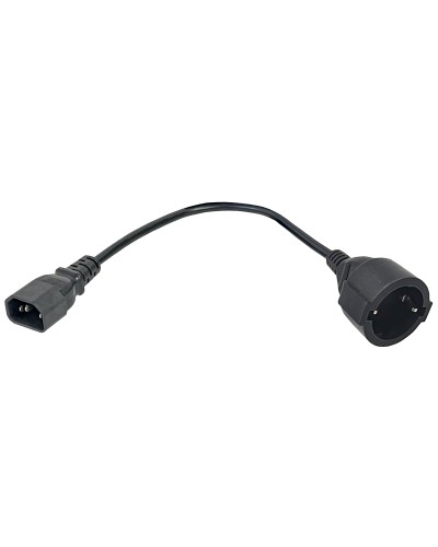 PC-C14D-10CM. Адаптер C14-Schuko. ITK в Перми