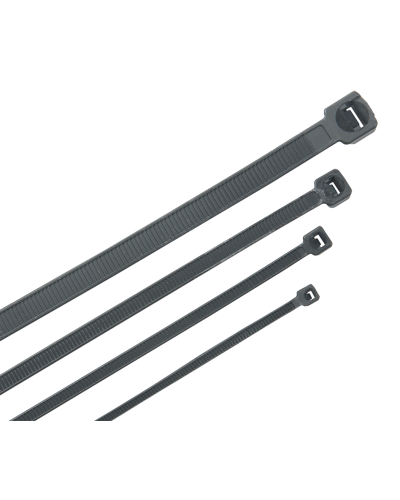 HKB-W48-L200 (100 шт). Хомут кабельный ХКн 4,8х200мм нейлон черный. ITK в Перми