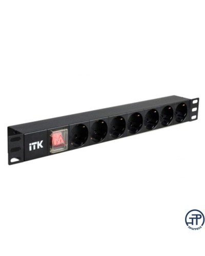 PH12-7D3. Блок розеток 19”. ITK в Перми
