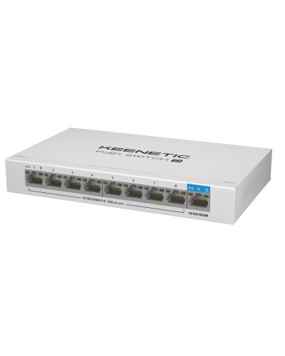 Keenetic KN-4710 (L2) 9х1Гбит/с 8PoE+ 120W. Коммутатор с PoE. KEENETIC в Перми