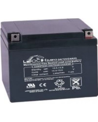 LEOCH DJW 12-24. Аккумулятор герметичный свинцово-кислотный. LEOCH в Перми