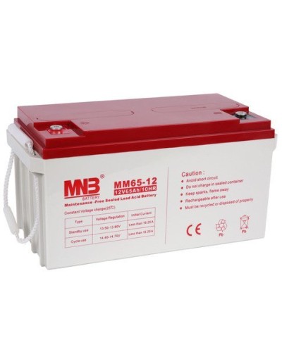 MNB MM 65-12. Аккумулятор герметичный свинцово-кислотный. MNB в Перми