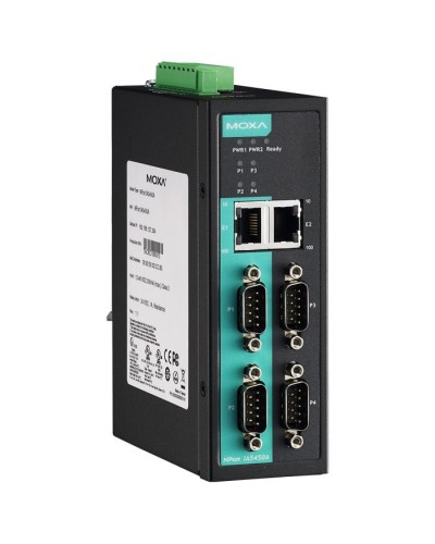 NPort IA5450A. 4-портовый усовершенствованный преобразователь. MOXA в Перми