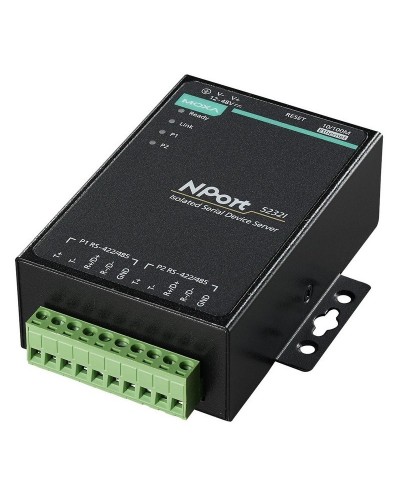 NPort 5232I. 2-портовый асинхронный сервер. MOXA в Перми