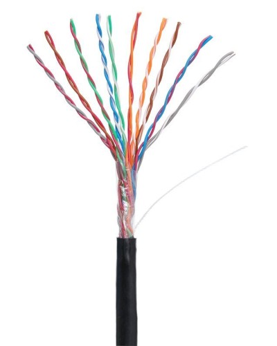 U/UTP 10pair, Cat5, Out, PE (EC-UU010-5-PE-BK-3). Кабель «витая пара» (LAN) для структурированных систем связи. NETLAN в Перми