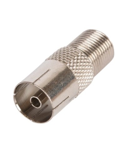 EC-CC-F-PAL-FM-MT-100 (100 шт). Адаптер для коаксиальных кабелей, F-тип-PAL-female. NETLAN в Перми