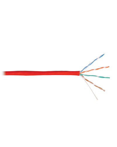 U/UTP 4pair, Cat5e, Solid, In, PVC (NMC 4100A-RD). Кабель «витая пара» (LAN) для структурированных систем связи. NIKOMAX в Перми