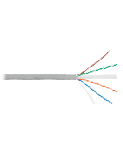U/UTP 4pair, Cat6, Solid, In, PVC (NMC 4140A-GY). Кабель «витая пара» (LAN) для структурированных систем связи. NIKOMAX в Перми