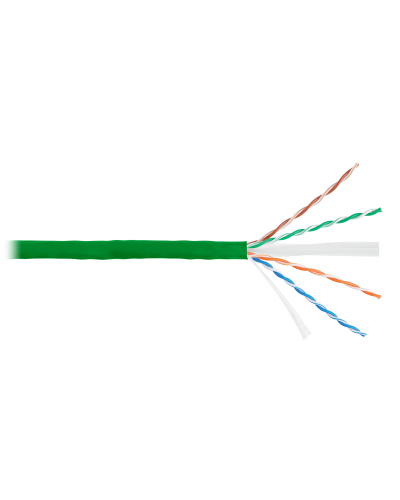 U/UTP 4pair, Cat6, Solid, In, нг(А)-HF (NMC 4140C-GN). Кабель «витая пара» (LAN) для структурированных систем связи. NIKOMAX в Перми