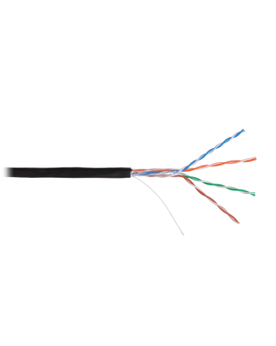 U/UTP 4pair, Cat5e, Solid, Out, PVC (NMC 9100B-BK). Кабель «витая пара» (LAN) для структурированных систем связи. NIKOMAX в Перми