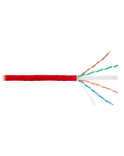 U/UTP 4pair, Cat6, Solid, In, нг(А)-HF (NMC 4140C-RD). Кабель «витая пара» (LAN) для структурированных систем связи. NIKOMAX в Перми