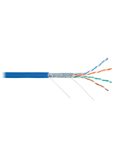 F/UTP 4pair, Cat5e, Solid, In, нг(А)-HF (NMC 9200C-BL). Кабель «витая пара» (LAN) для структурированных систем связи. NIKOMAX в Перми