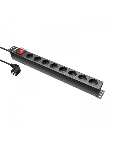 NTSS-PDU-DA2034 гор.размещ. 8xSchuko базовые 16A Schuko 1.8м. Блок розеток 19. NTSS в Перми