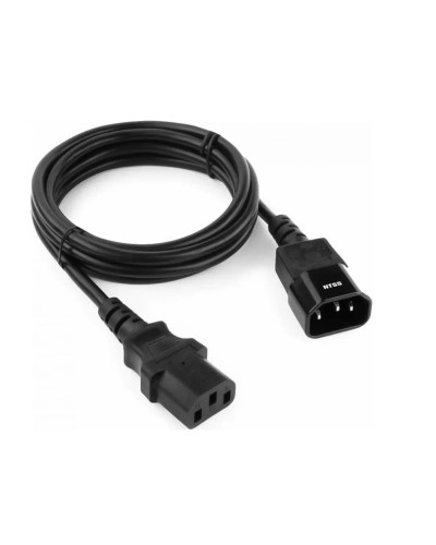 NTSS-PC13145 C13-С14 проводник.:3х1мм2 3м 220/250В 10А черный. Кабель питания. NTSS в Перми