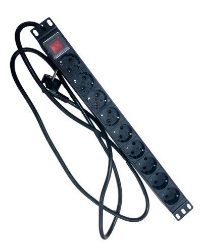 NTSS-PDU-DA2036 гор.размещ. 9xSchuko базовые 16A Schuko 2м. Блок розеток 19. NTSS в Перми